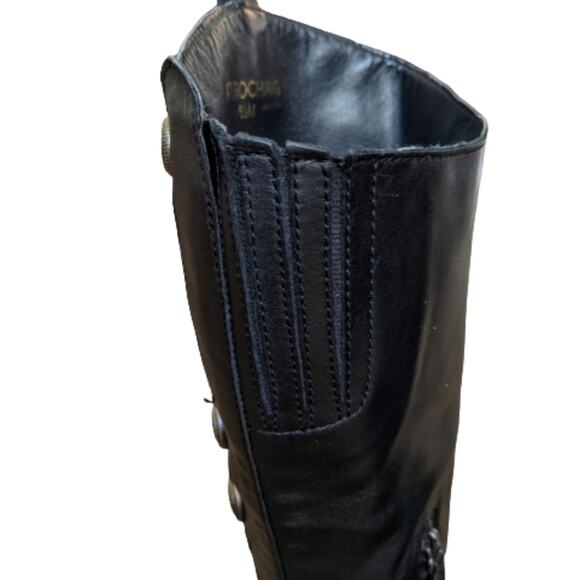 Arturo Chiang Enchante Leather Riding Boots 6.5 - Picture 8 of 14